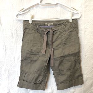 Tan cargo shorts